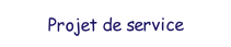 Projet de service.