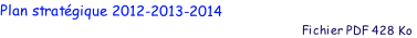 Plan stratgique 2012-2013-2014
                                                                                           Fichier PDF 428 Ko

