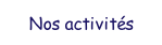 Nos activits.