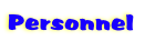 Personnel

