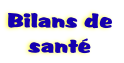 Bilans de
sant
