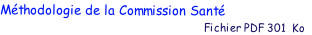 Mthodologie de la Commission Sant
                                                                    Fichier PDF 301  Ko 
